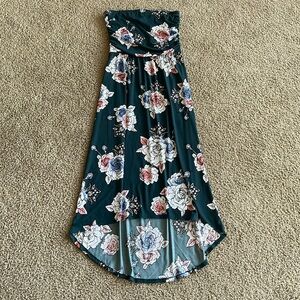 Maurice’s Strapless Floral Dress